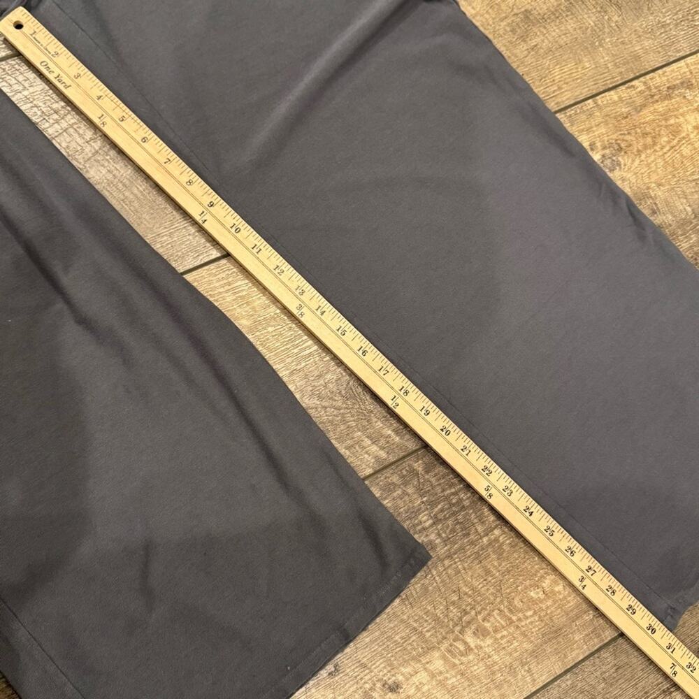 Eileen Fisher Woman Wide Leg Plus Size Gray Pull-On Crepe Pant Size 2X - Picture 4 of 10
